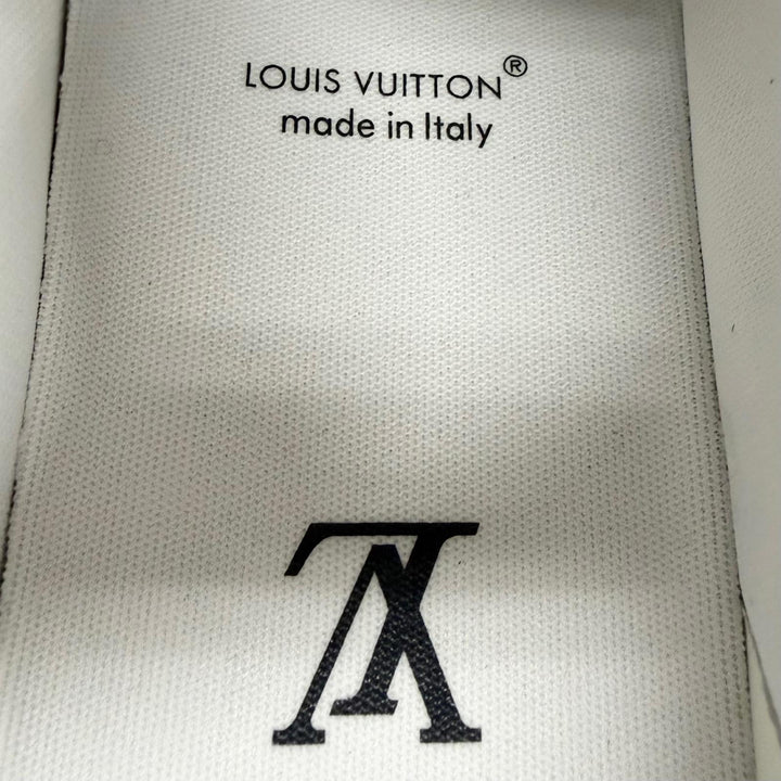 Pristine LOUIS VUITTON Low cut sneakers LV Trainer Line blue