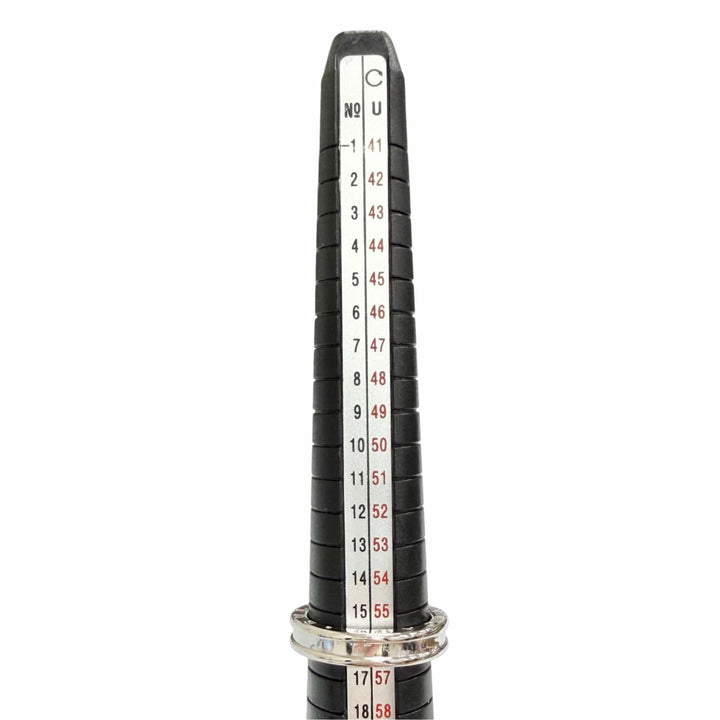 Excellent BVLGARI Ring ring B.zero1 1 band ring 750(WG) White gold 750 mens