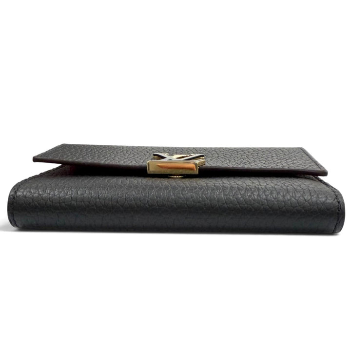 Excellent LOUIS VUITTON Tri-fold wallet Portefeuille Compact leather M62157