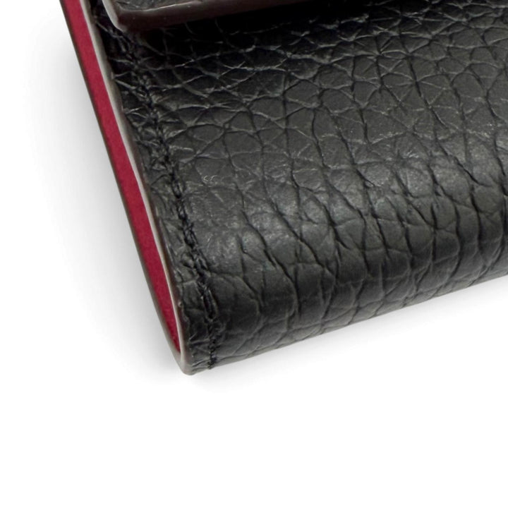 Excellent LOUIS VUITTON Tri-fold wallet Portefeuille Compact leather M62157