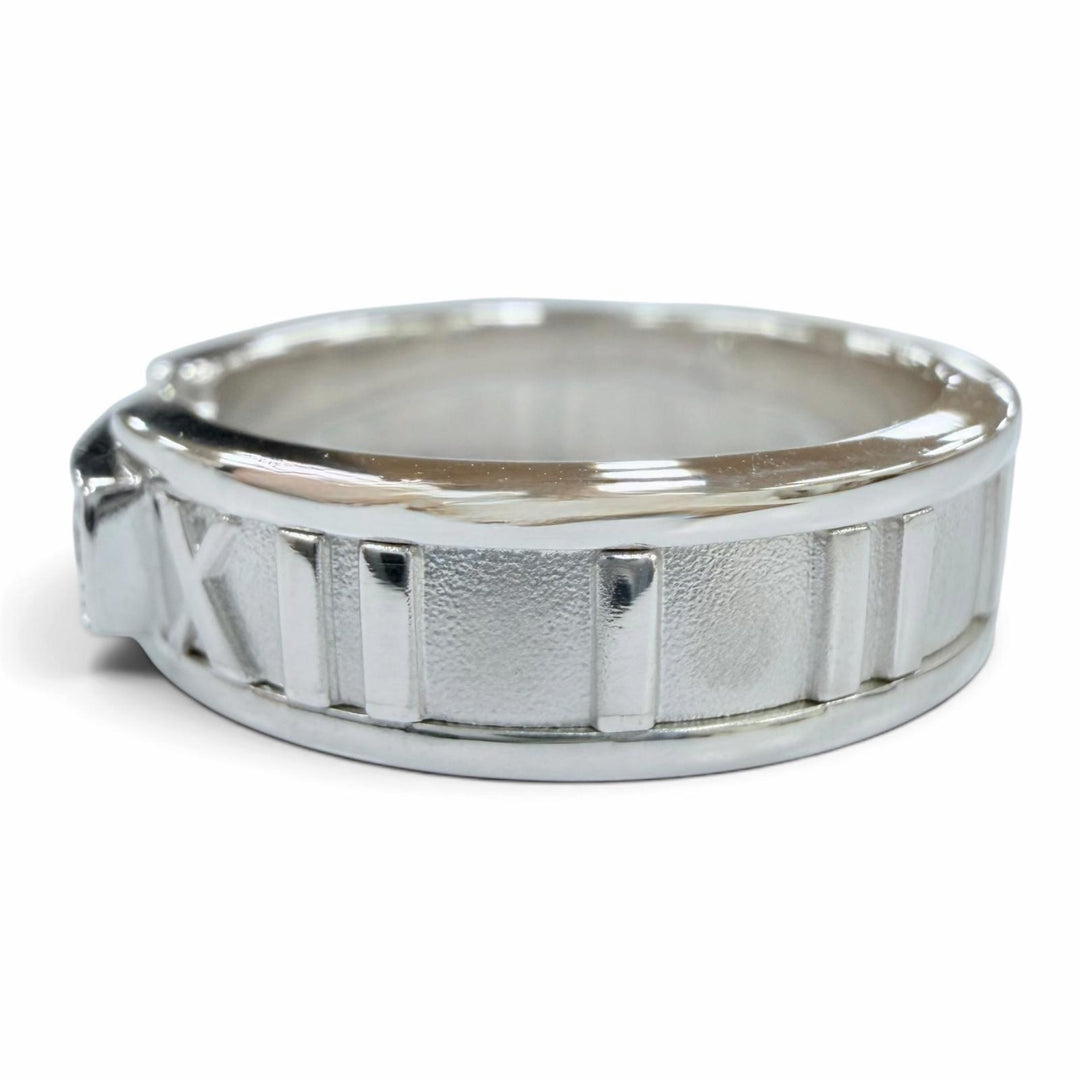 Excellent TIFFANY&Co. Ring ring Atlas ring White gold 750 Women