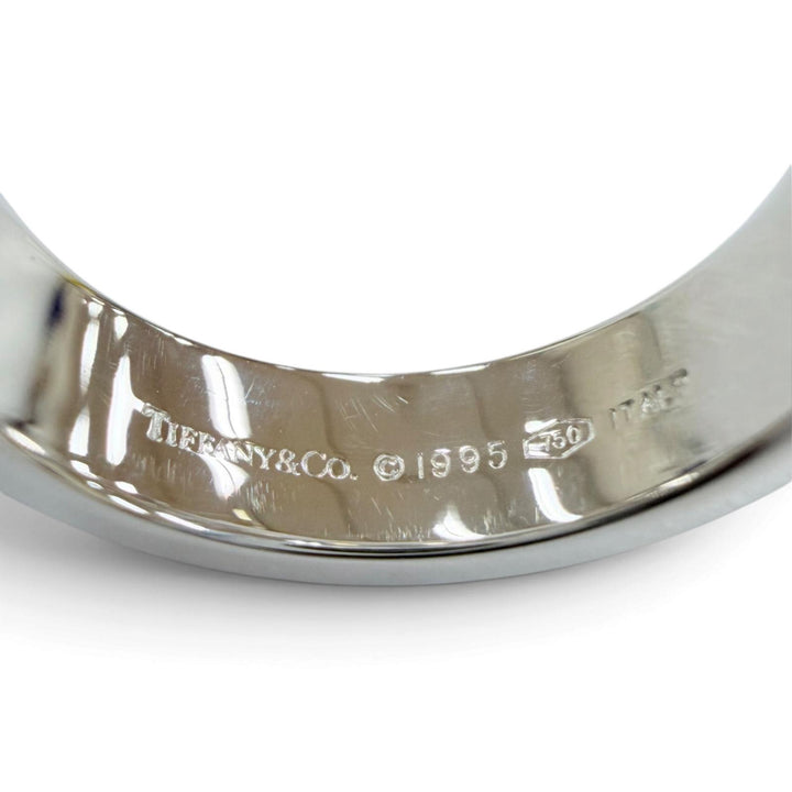 Excellent TIFFANY&Co. Ring ring Atlas ring White gold 750 Women