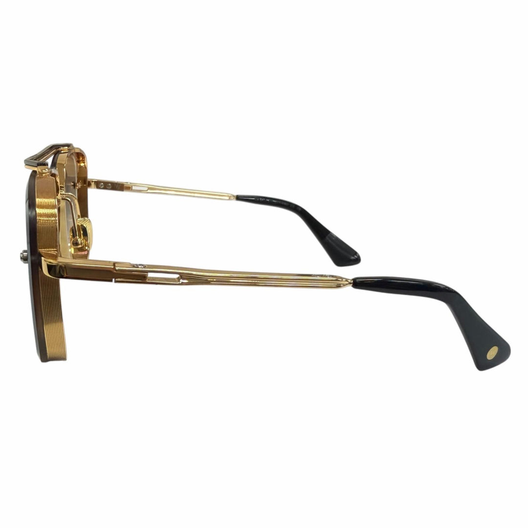 Great DITA sunglasses Two-bridge gradient lenses gold mens DTS121-62-01-Z