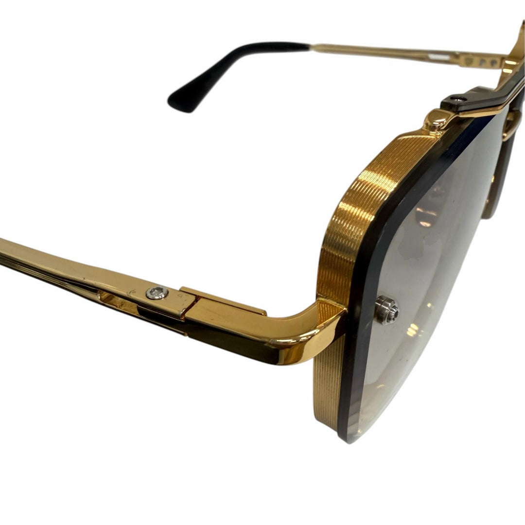 Great DITA sunglasses Two-bridge gradient lenses gold mens DTS121-62-01-Z