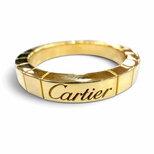 Great Cartier Ring ring Laniere Ring Yellow Gold 750 Women 49