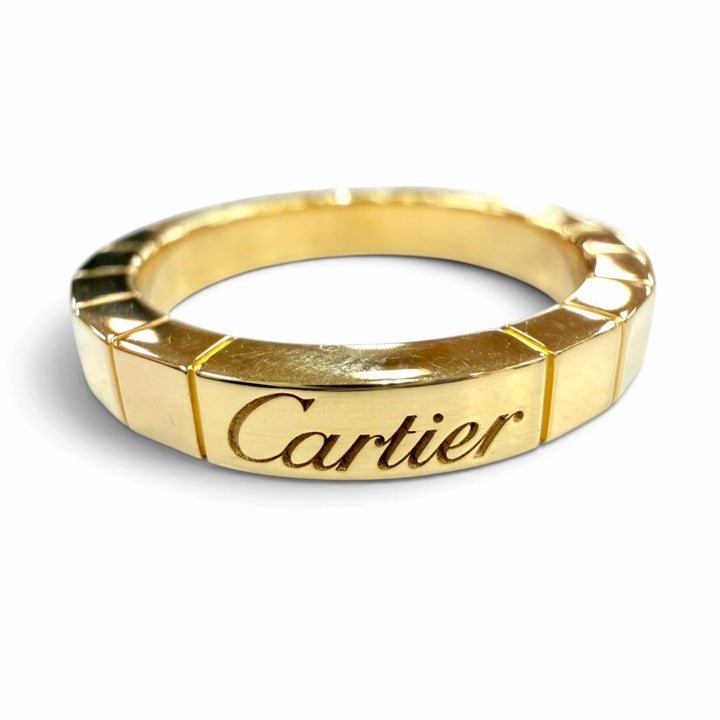 Great Cartier Ring ring Laniere Ring Yellow Gold 750 Women 49