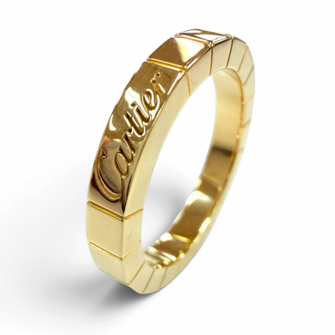 Great Cartier Ring ring Laniere Ring Yellow Gold 750 Women 49
