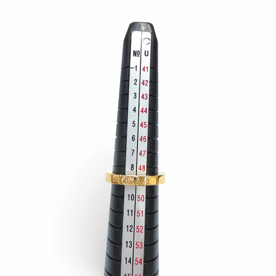 Great Cartier Ring ring Laniere Ring Yellow Gold 750 Women 49