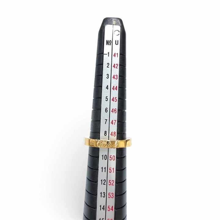 Great Cartier Ring ring Laniere Ring Yellow Gold 750 Women 49