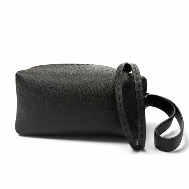Excellent FENDI Clutch bag Selleria Louis FF Metal Business Bag leather 7N0149