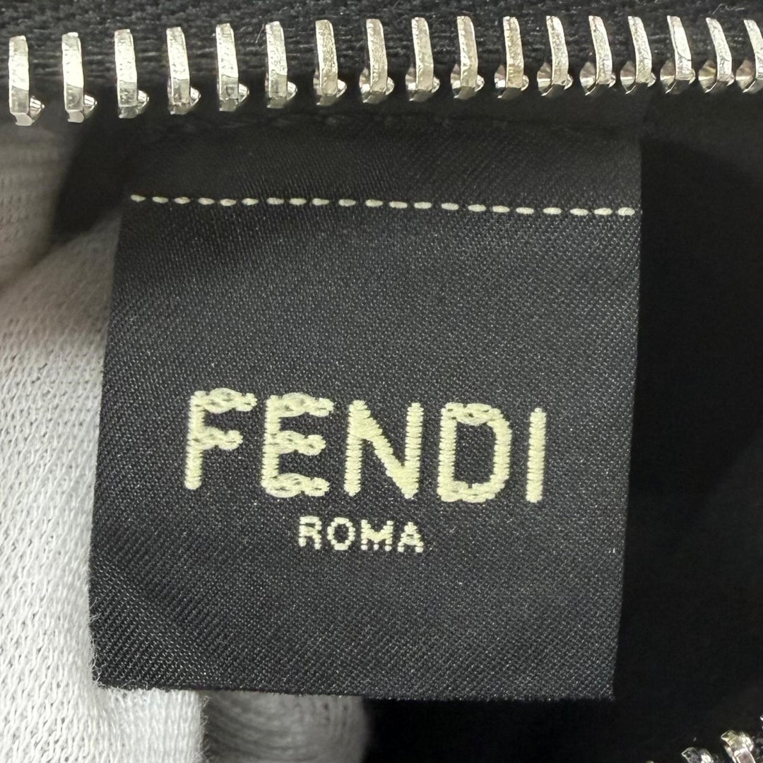 Excellent FENDI Clutch bag Selleria Louis FF Metal Business Bag leather 7N0149