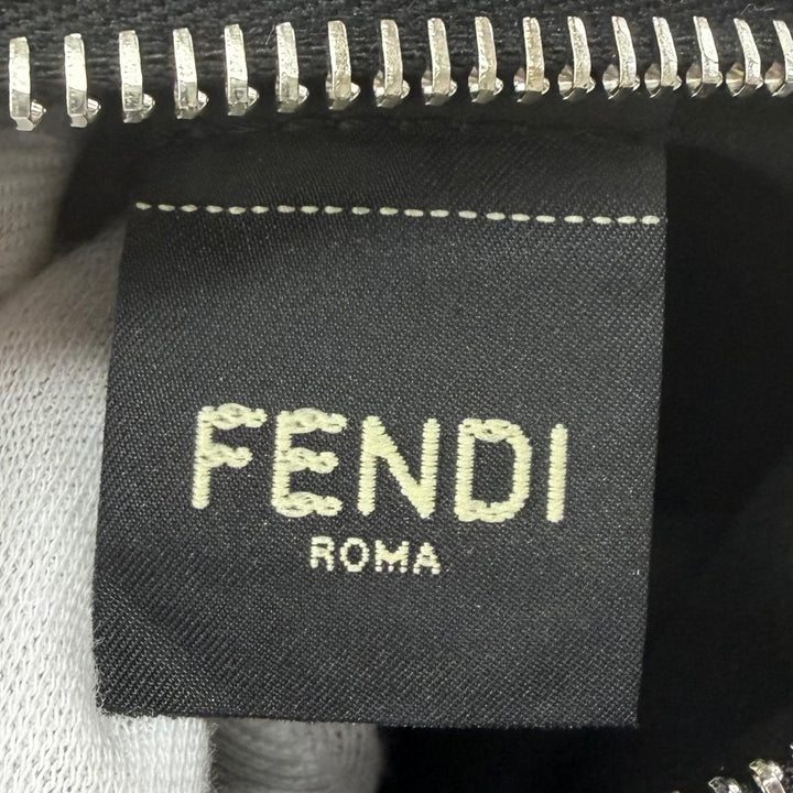 Excellent FENDI Clutch bag Selleria Louis FF Metal Business Bag leather 7N0149
