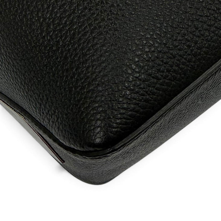 Excellent FENDI Clutch bag Selleria Louis FF Metal Business Bag leather 7N0149