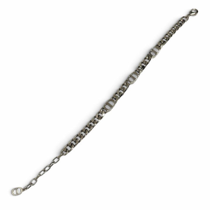 Excellent DIOR bracelet CD Icon Chain Link Silver B1446HOMMT
