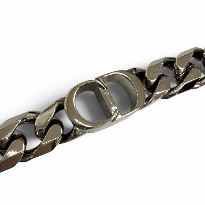Excellent DIOR bracelet CD Icon Chain Link Silver B1446HOMMT