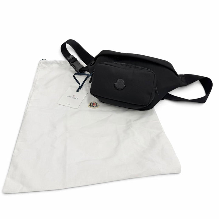 Excellent MONCLER Sling bag DURANCE Durance With logo black mens 5M00005 M6256