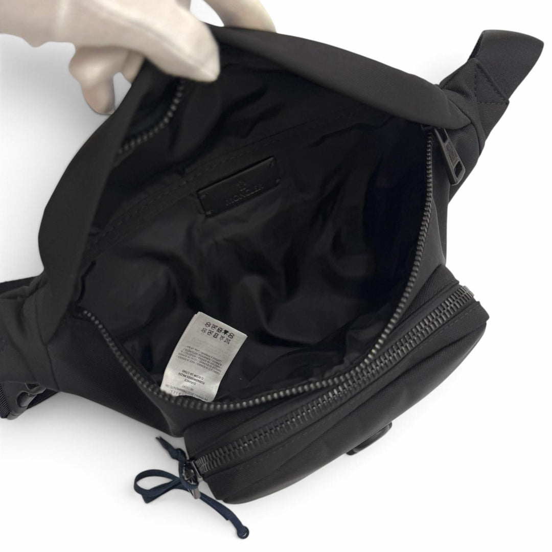 Excellent MONCLER Sling bag DURANCE Durance With logo black mens 5M00005 M6256