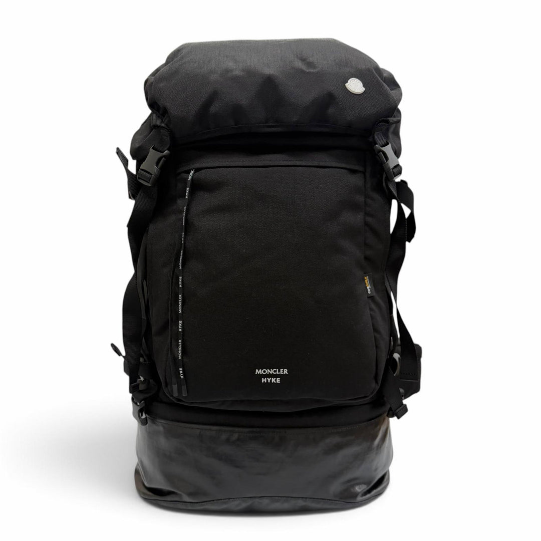 Great MONCLER HYKE Backpack Daypack Leather-trimmed large size. 5A00001 M2533