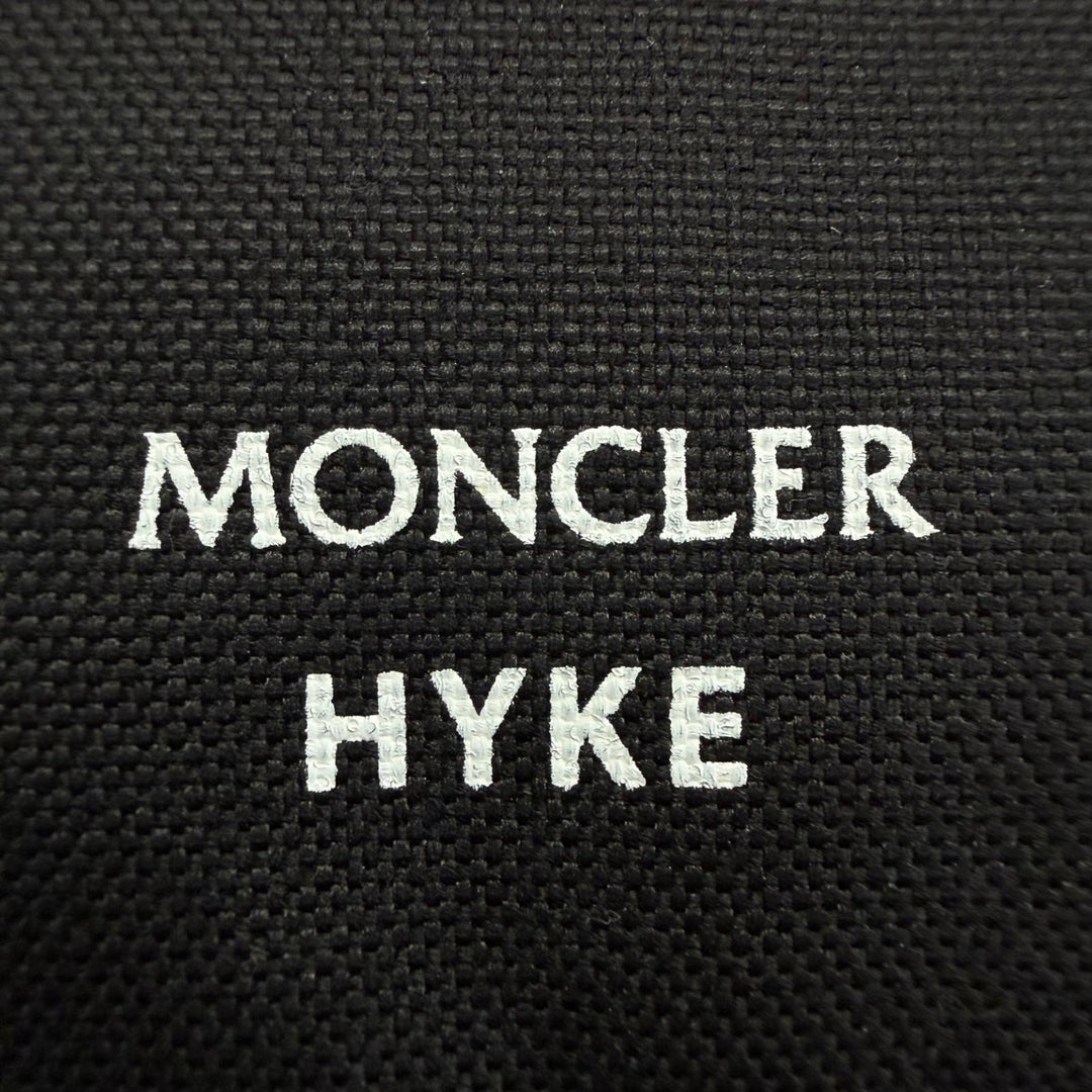 Great MONCLER HYKE Backpack Daypack Leather-trimmed large size. 5A00001 M2533