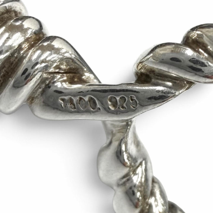 Great TIFFANY&Co. Necklace Hematite 8-strand Cancer metallic Hematite Women