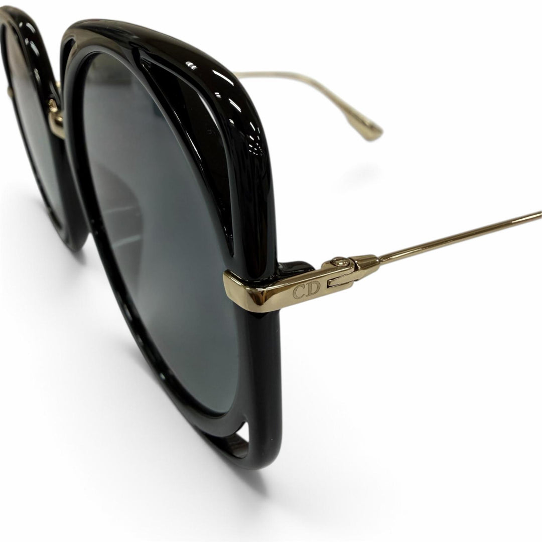 Excellent Dior sunglasses Direction CD logo included black Women 2M21L