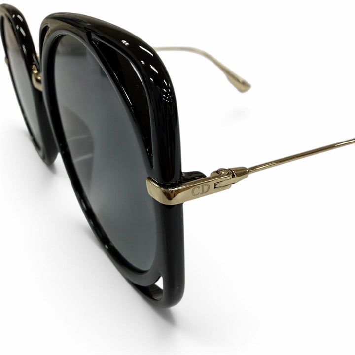 Excellent Dior sunglasses Direction CD logo included black Women 2M21L