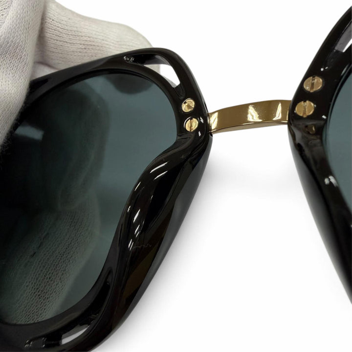 Excellent Dior sunglasses Direction CD logo included black Women 2M21L