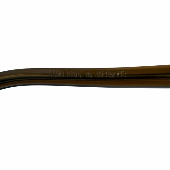 Great JULIUS TART OPTICAL Glasses HOLLY Two Bridges Clear brown mens