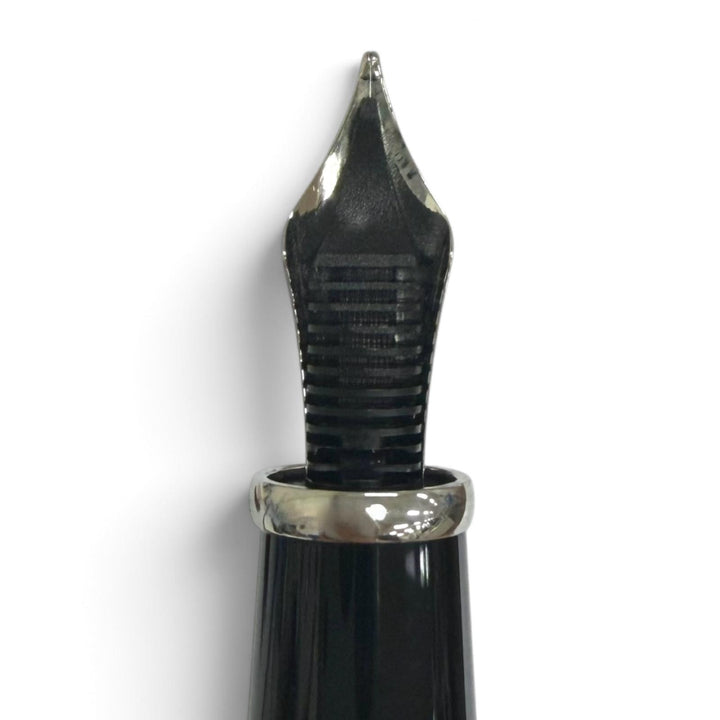 Excellent Cartier fountain pen Diaboro de Cartier Cap type black 18K mens