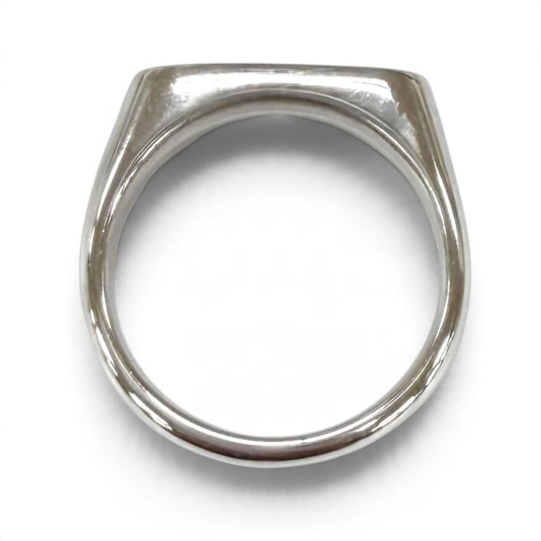 Excellent TOM WOOD Ring ring Mario Ring Onyx Silver 925 Women