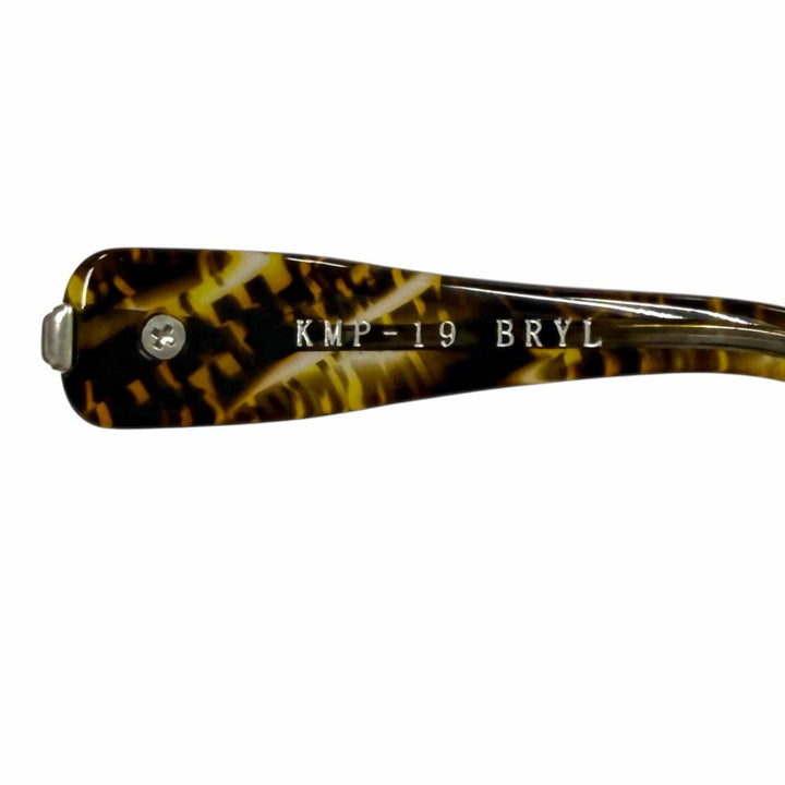 Excellent 金子眼鏡 Glasses Thurmont Blow gold 925 mens KMP-19