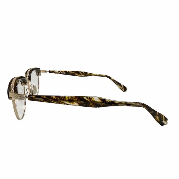 Excellent 金子眼鏡 Glasses Thurmont Blow gold 925 mens KMP-19