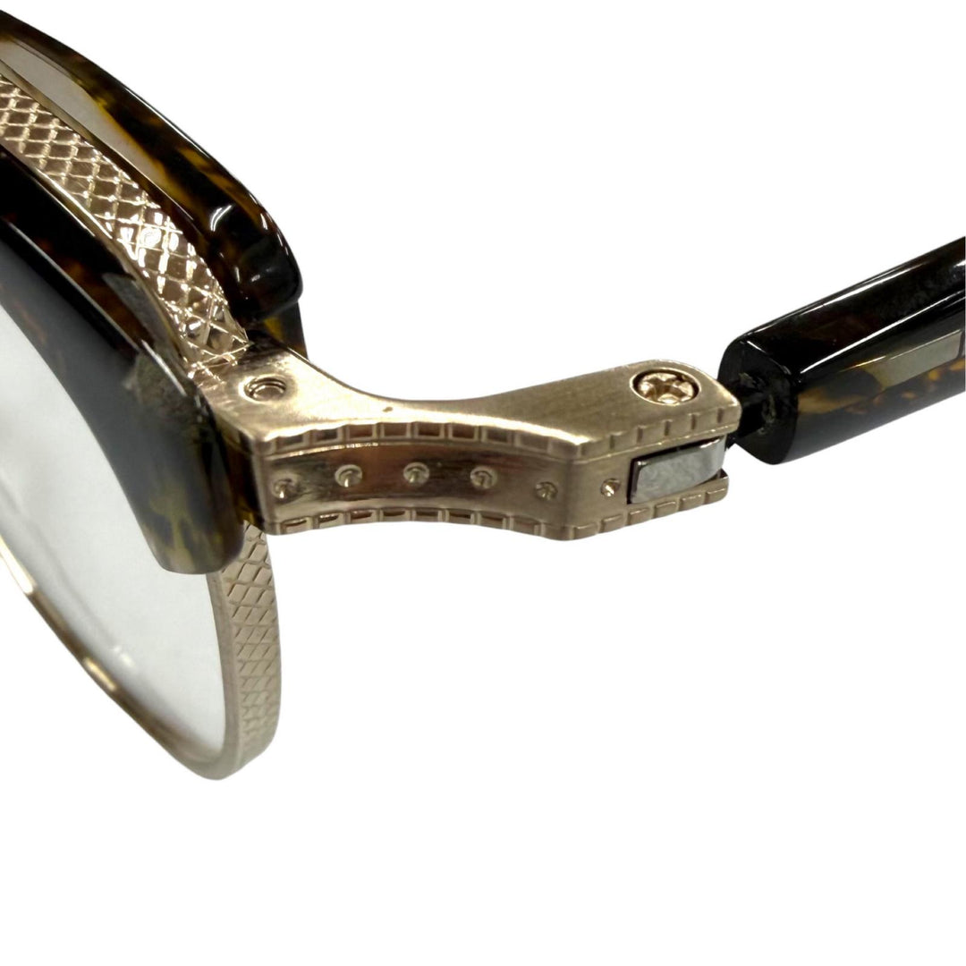 Excellent 金子眼鏡 Glasses Thurmont Blow gold 925 mens KMP-19