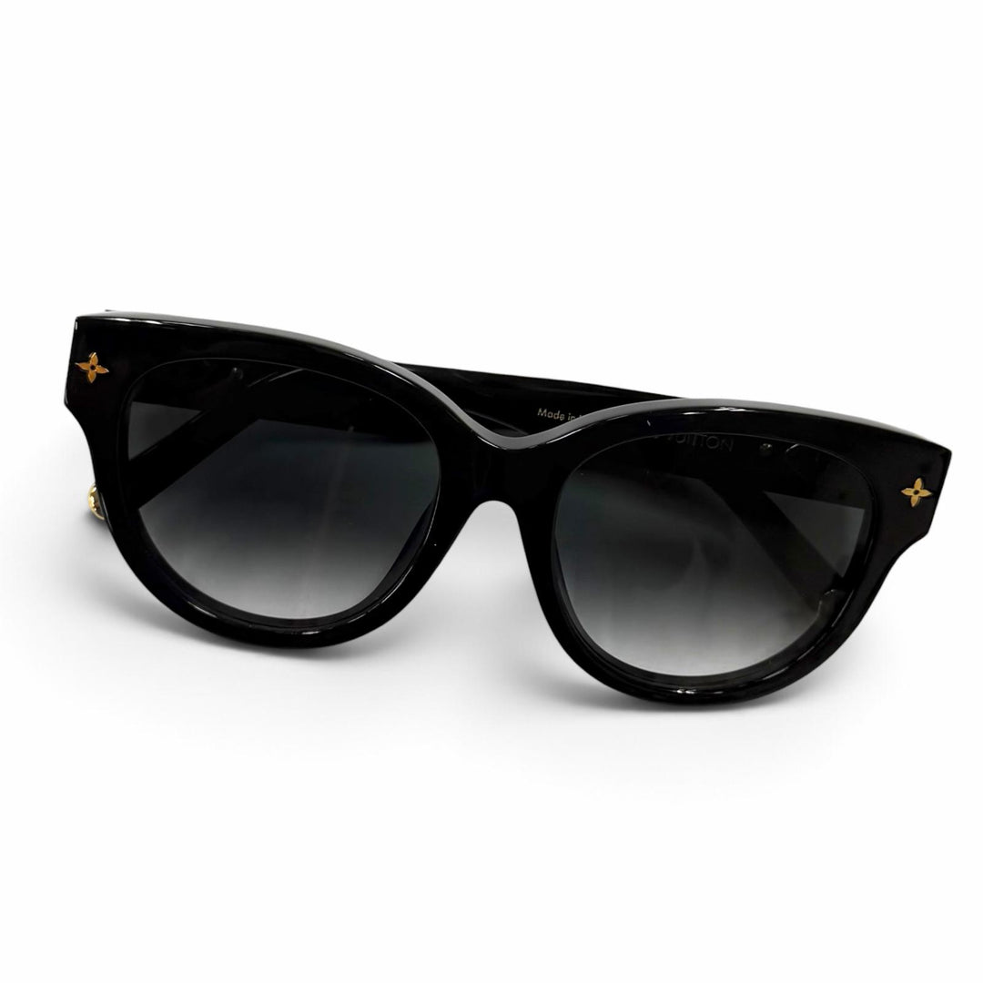 Great LOUIS VUITTON sunglasses Sunglasses My Monogram Round black Women Z1526E