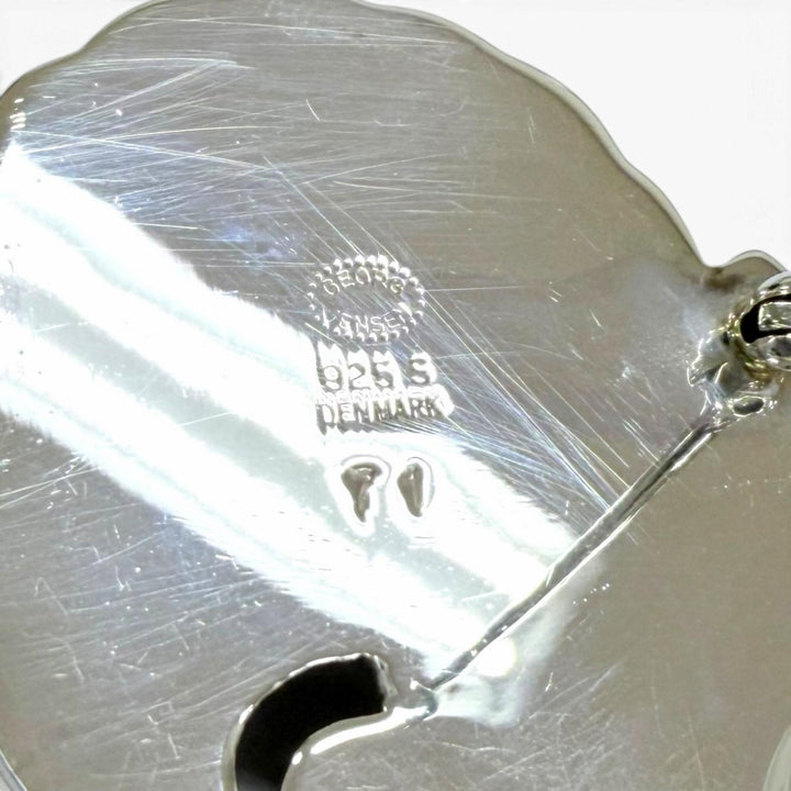 Great Georg Jensen Brooch flour Silver 925 Women