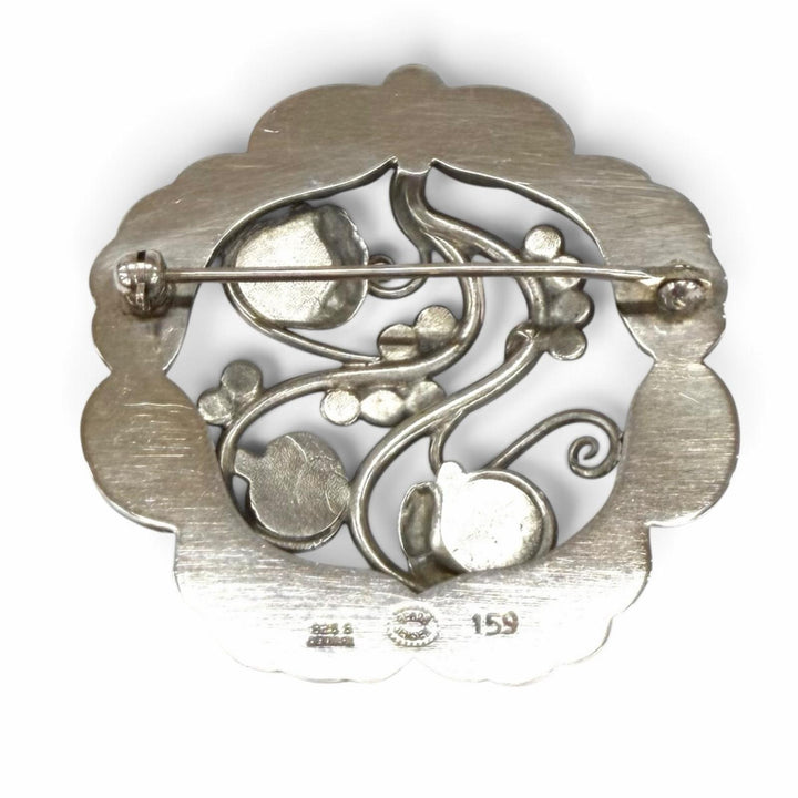 Great Georg Jensen Brooch Silver 925 Women 159