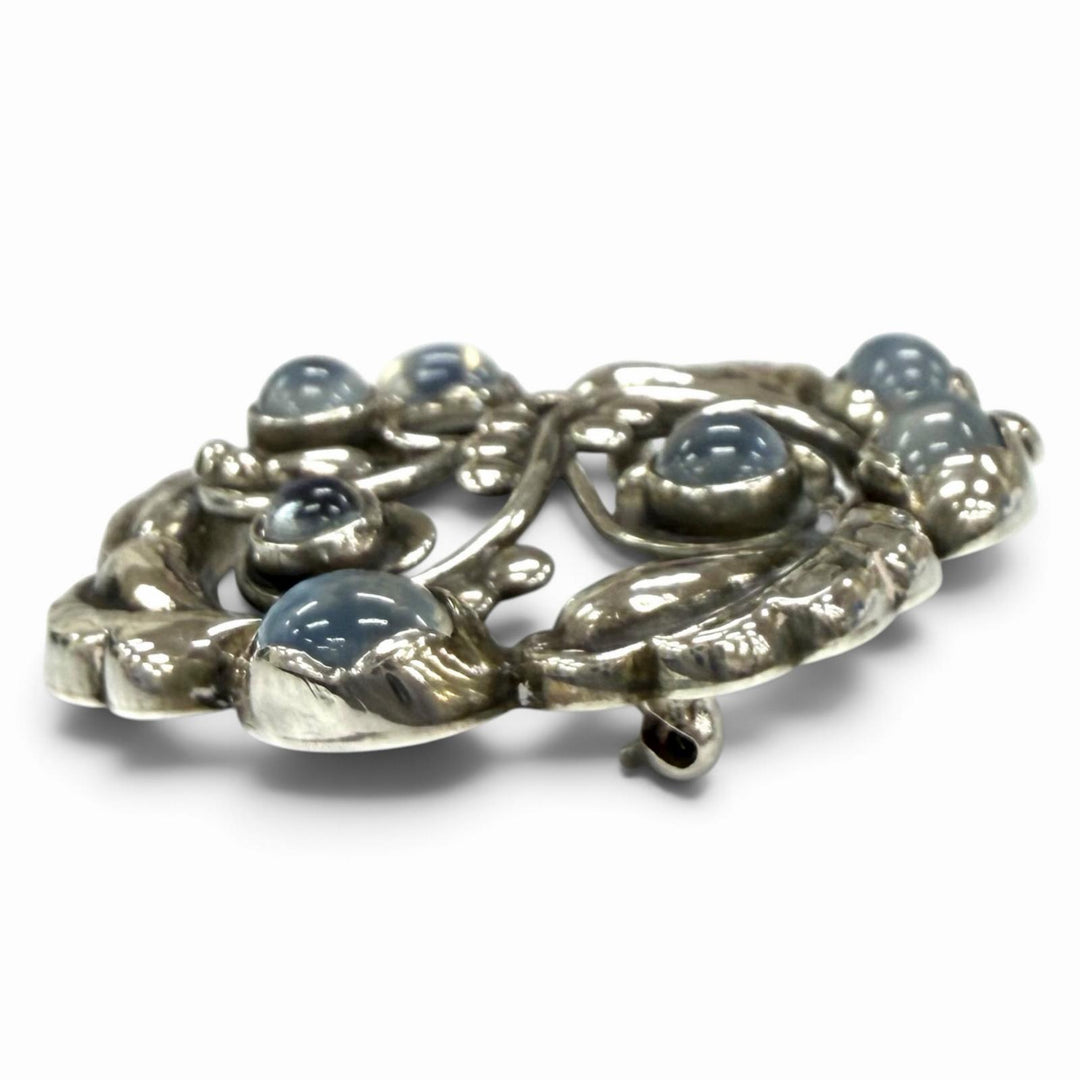 Great Georg Jensen Brooch Silver 925 Women 159