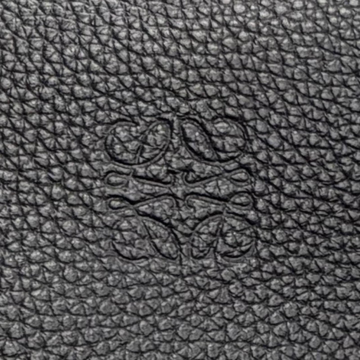 Excellent LOEWE Shoulder Bag GATE BAG Anagram Leather Crossbody black Women