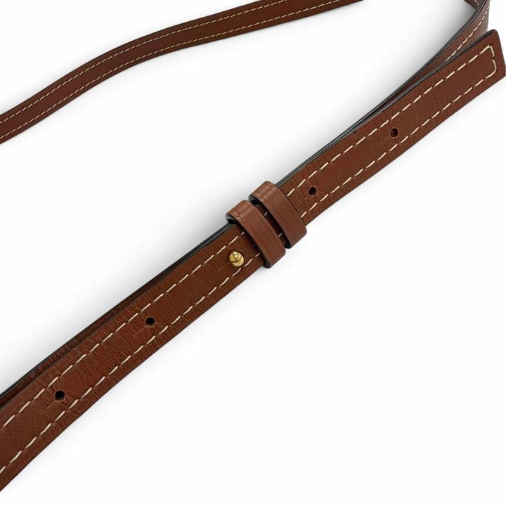 Excellent LOEWE Shoulder Bag GATE BAG Anagram Leather Crossbody black Women