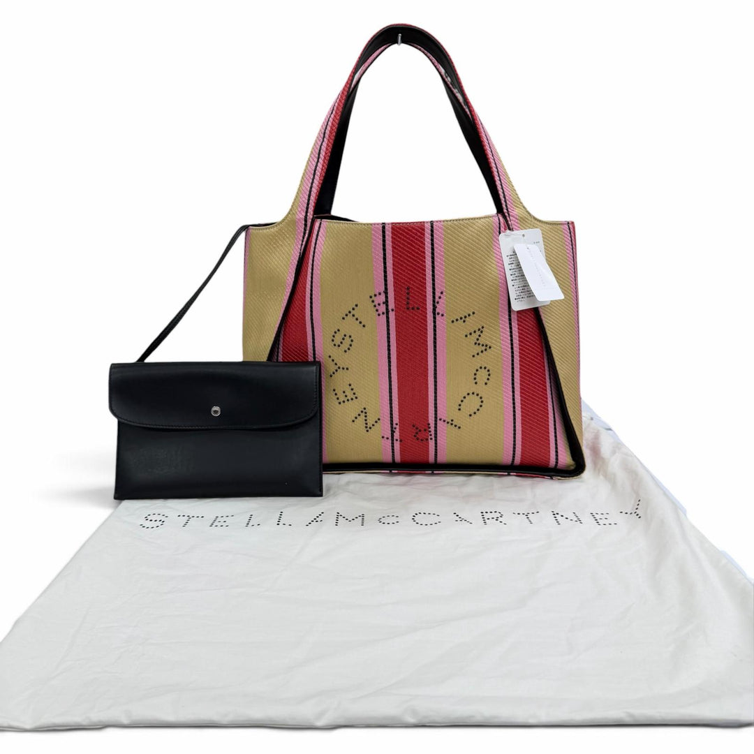 Pristine Stella McCartney Tote Bag Pouch included, Circle logo, 502793WP0141