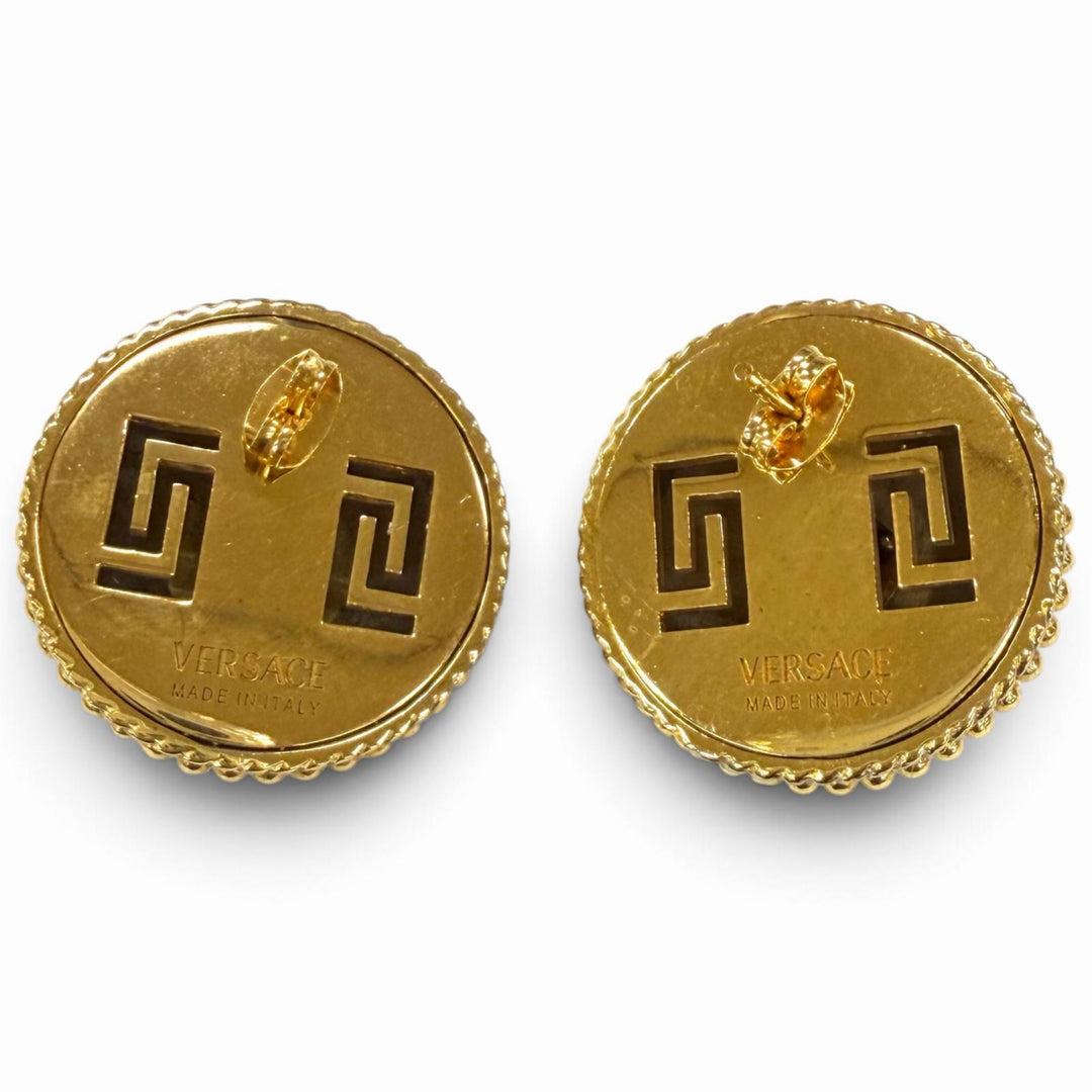 Great VERSACE Pierce Medusa gold Women