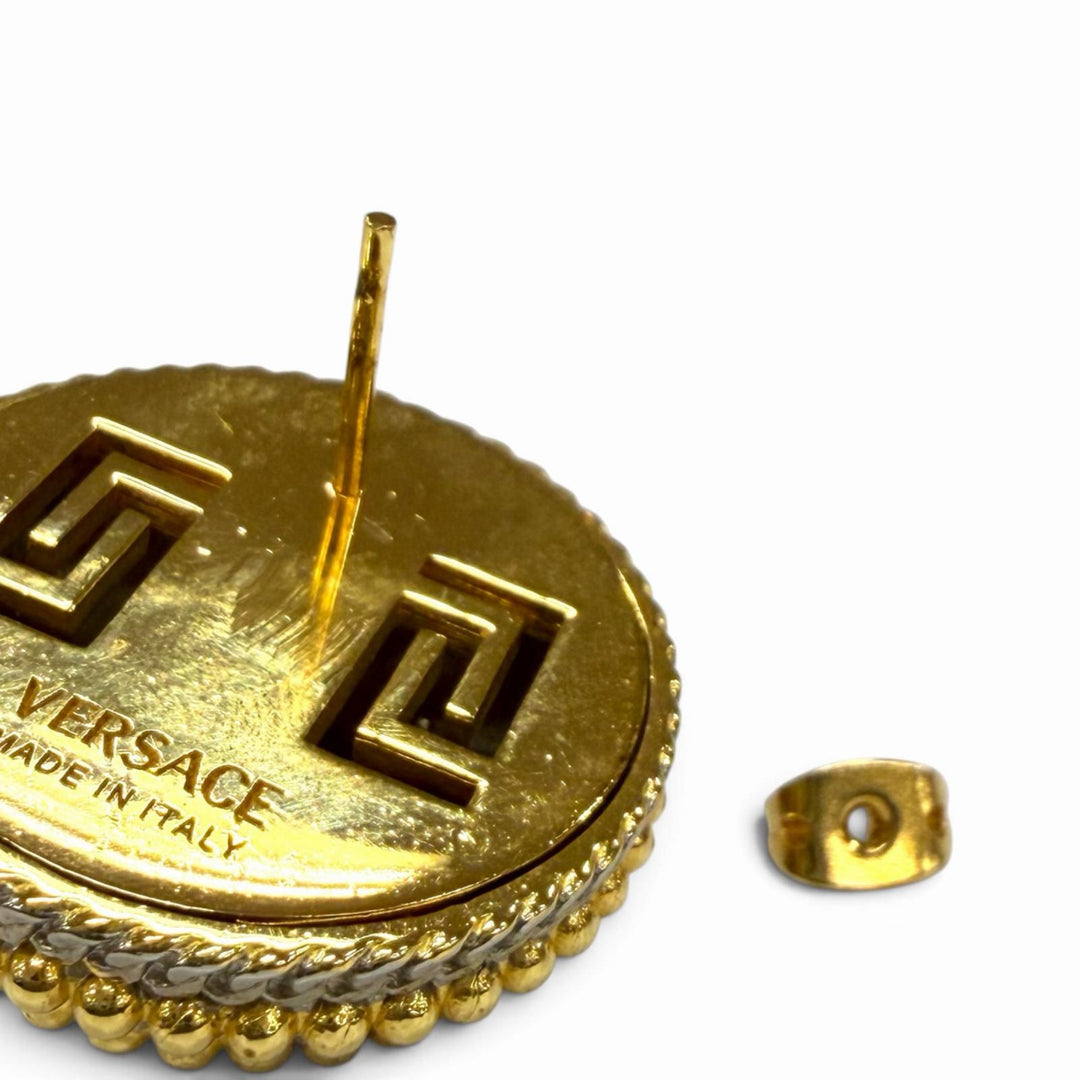 Great VERSACE Pierce Medusa gold Women