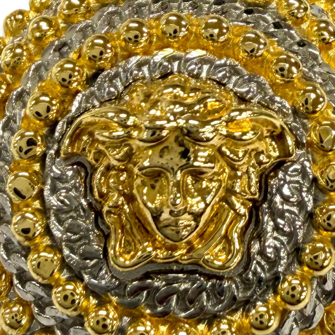 Great VERSACE Pierce Medusa gold Women