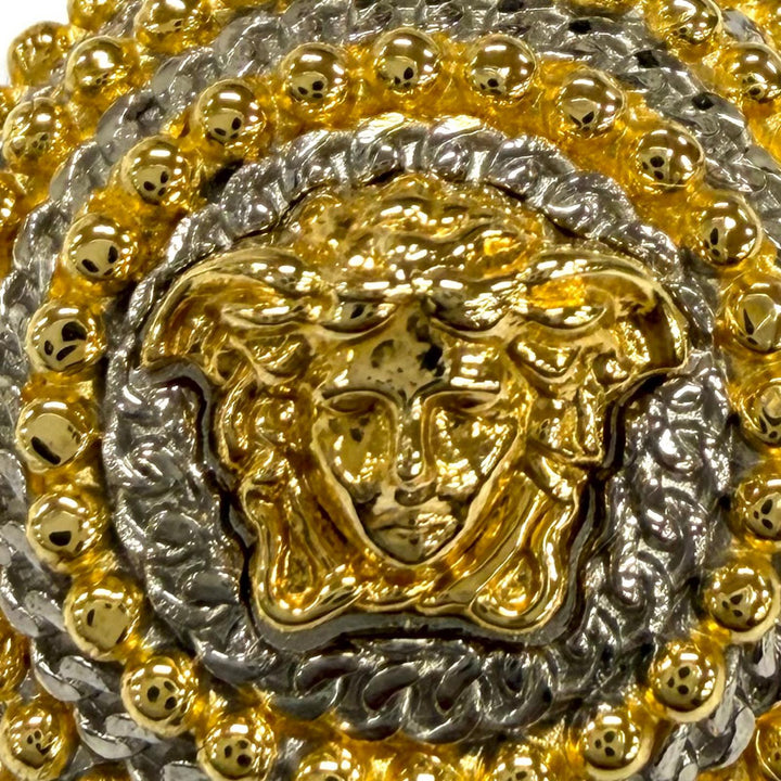 Great VERSACE Pierce Medusa gold Women
