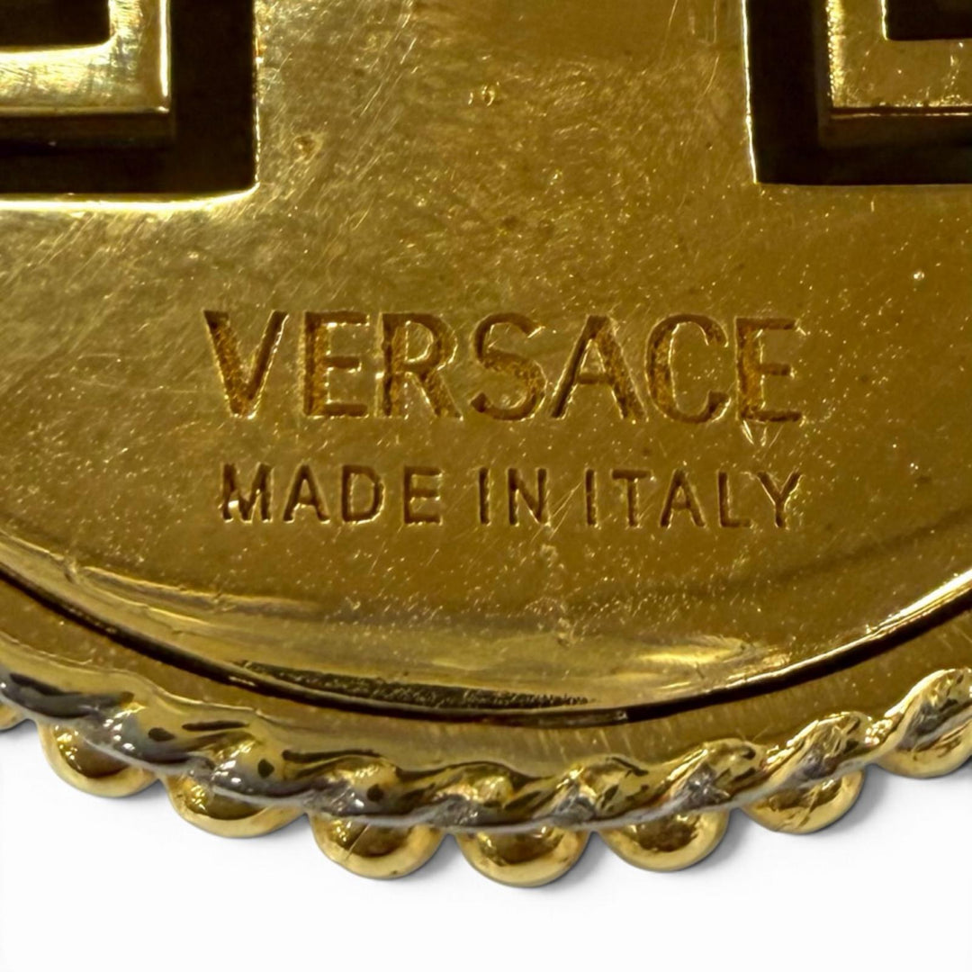 Great VERSACE Pierce Medusa gold Women
