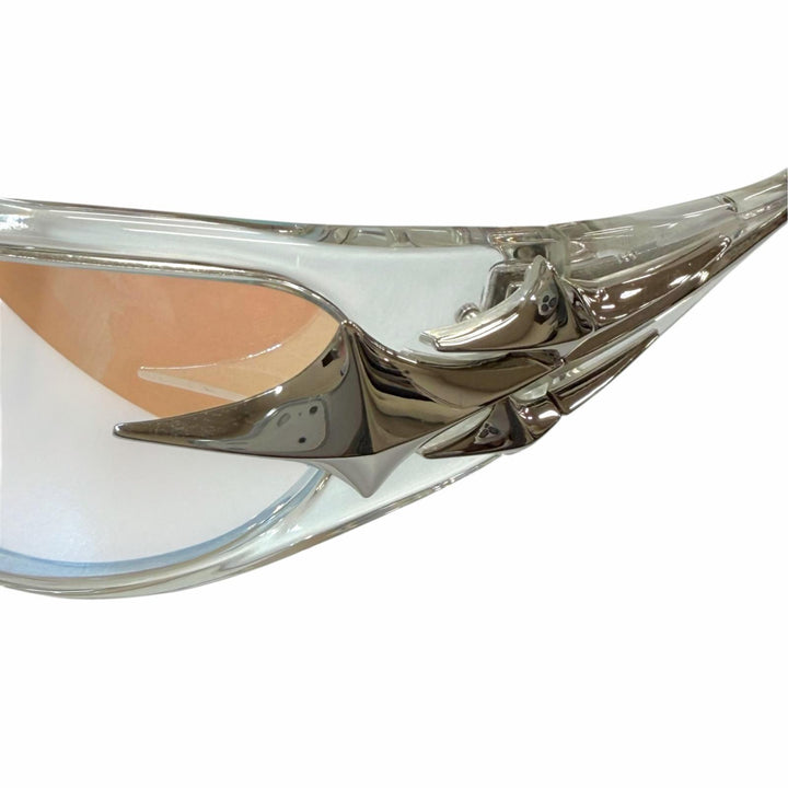 Great GENTLE MONSTER sunglasses THIRD KIND Mirror lens clear mens