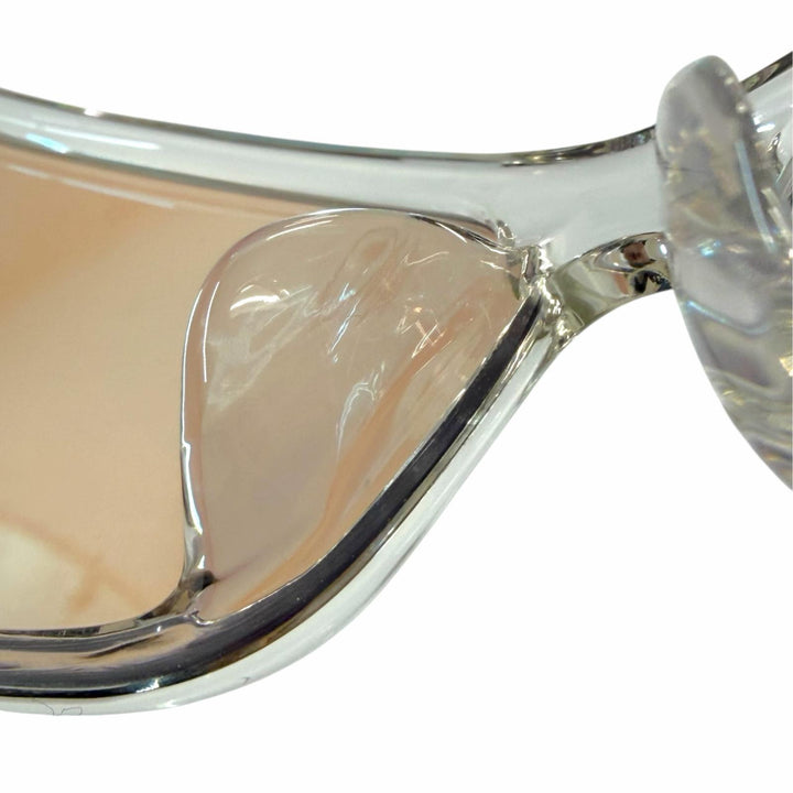 Great GENTLE MONSTER sunglasses THIRD KIND Mirror lens clear mens