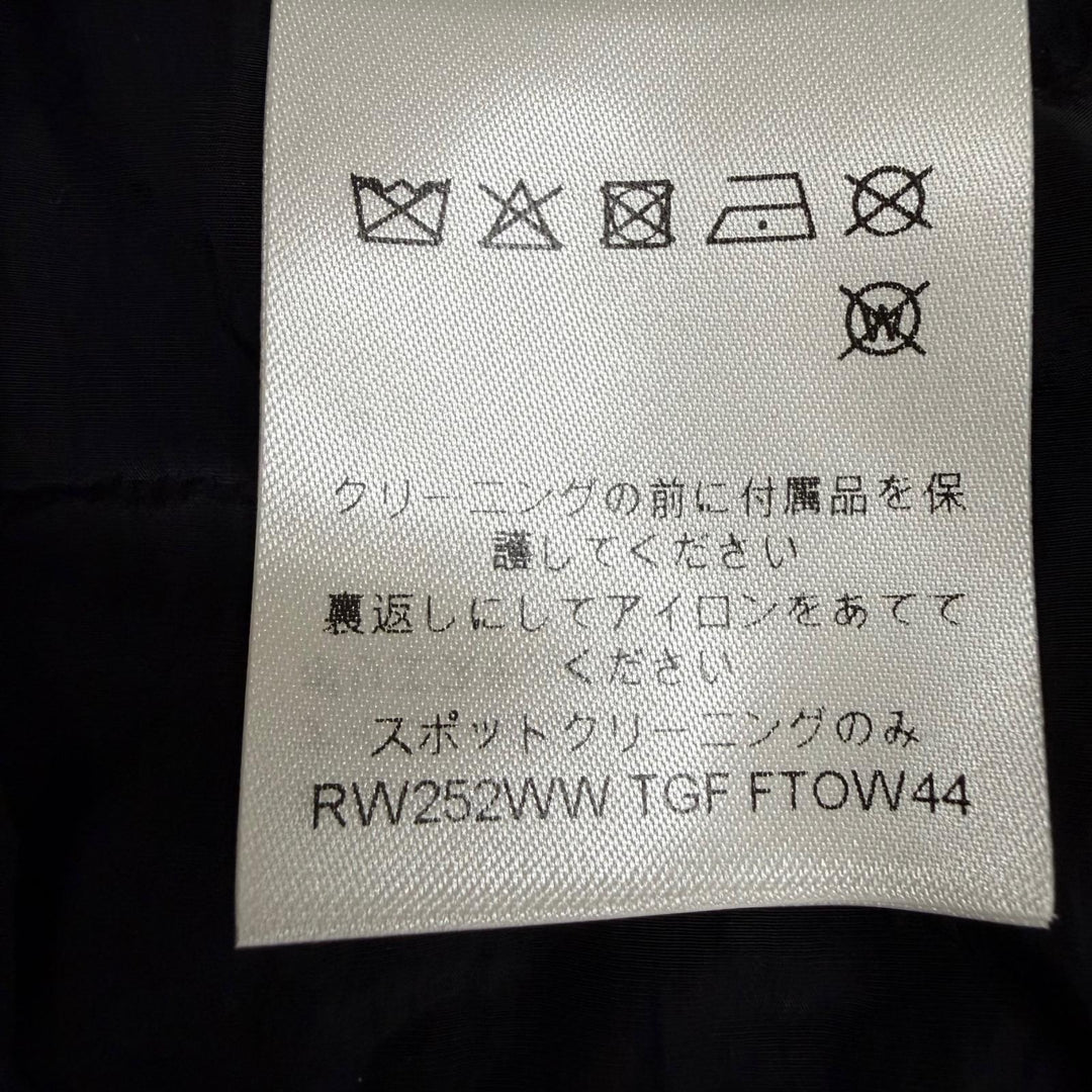 Great LOUIS VUITTON Nylon jacket Monogram Hooded black Nylon Women IT 42