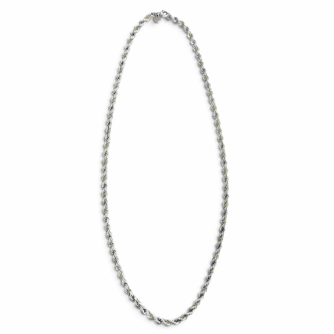 Excellent TIFFANY&Co. Necklace Twisted Rope Necklace Accessory Silver 925 Women
