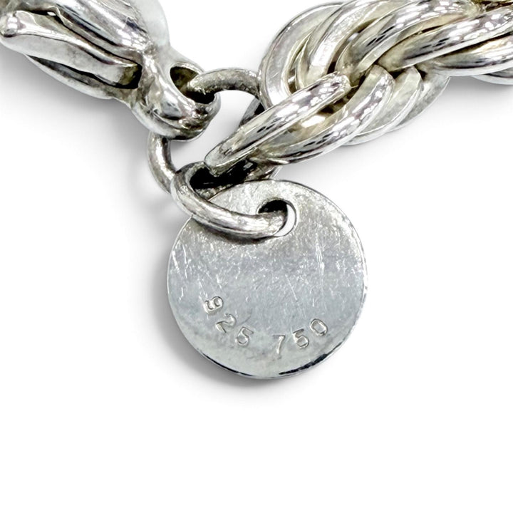 Excellent TIFFANY&Co. Necklace Twisted Rope Necklace Accessory Silver 925 Women